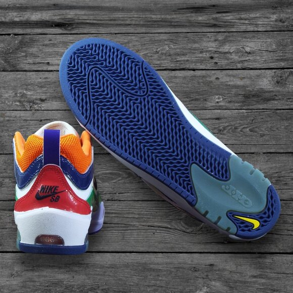 Nike SB Air Max Ishod "Billiards" Premium Shoes / University Red (BRAND NEW) - Picture 6 of 6